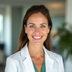 Elara Vance, Co-Founder and Lead Wellness Architect, with a warm, inviting smile