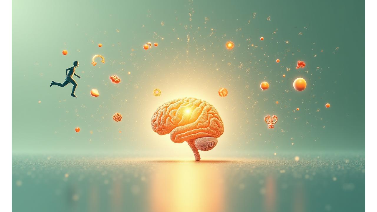 Diagram illustrating Nectar Grove's AI algorithm processing lifestyle factors for personalized wellness