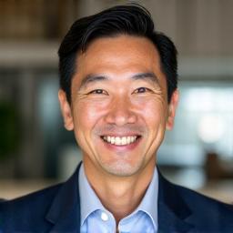Portrait of Dr. Kenji Tanaka, a friendly and experienced man in professional attire.